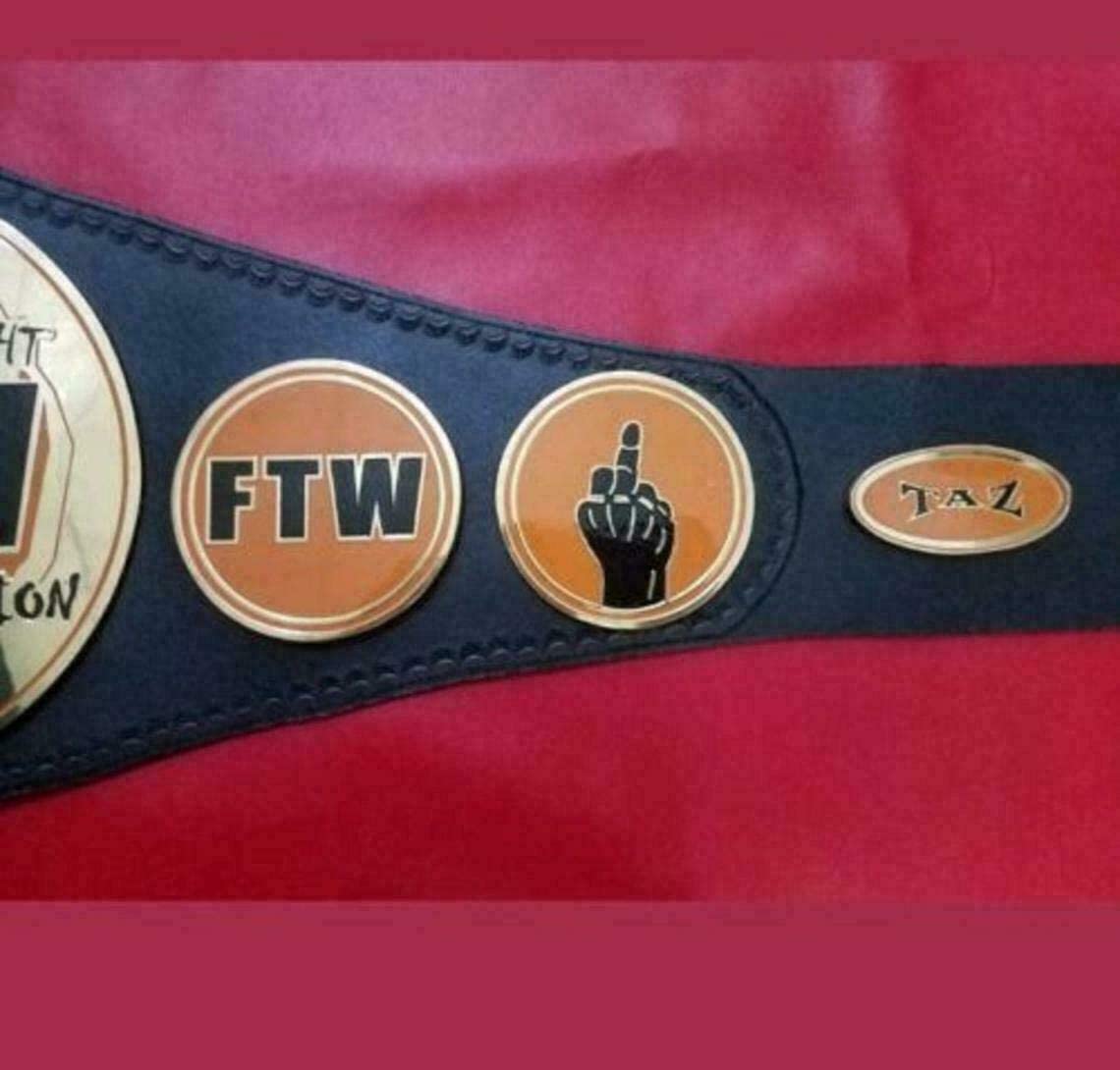 FTW Wrestling Championship Title Belt Brass Zinc