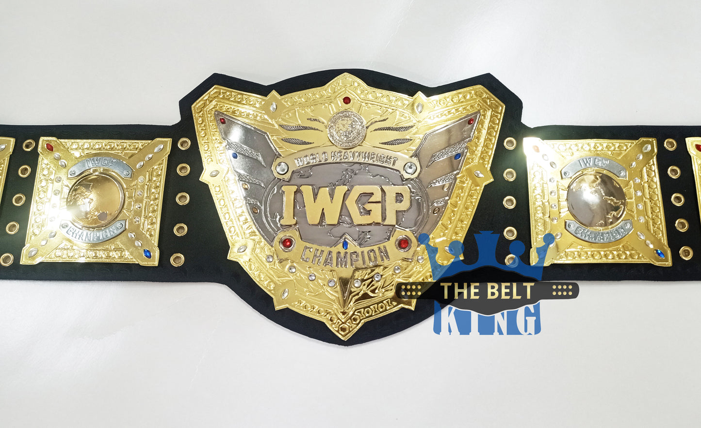 IWGP Championship Title Belt Version 5 Multi Layer Genuine Leather