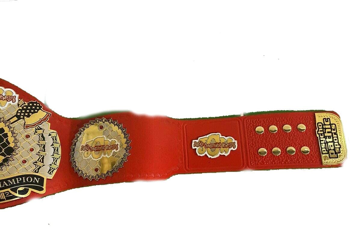 JCW Juggalo Heavyweight Wrestling Championship Title Belt Brass Zinc