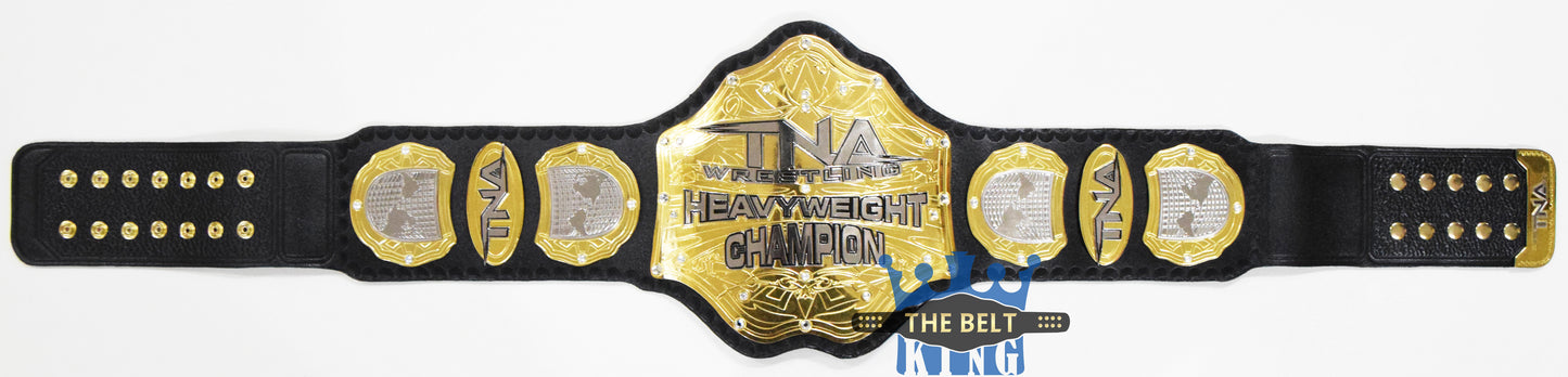 NWA Domed Globe Championship Title Belt Brass Zinc