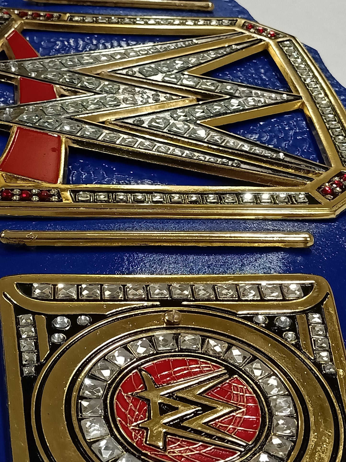 WWE Universal Blue Championship Title Belt 3D