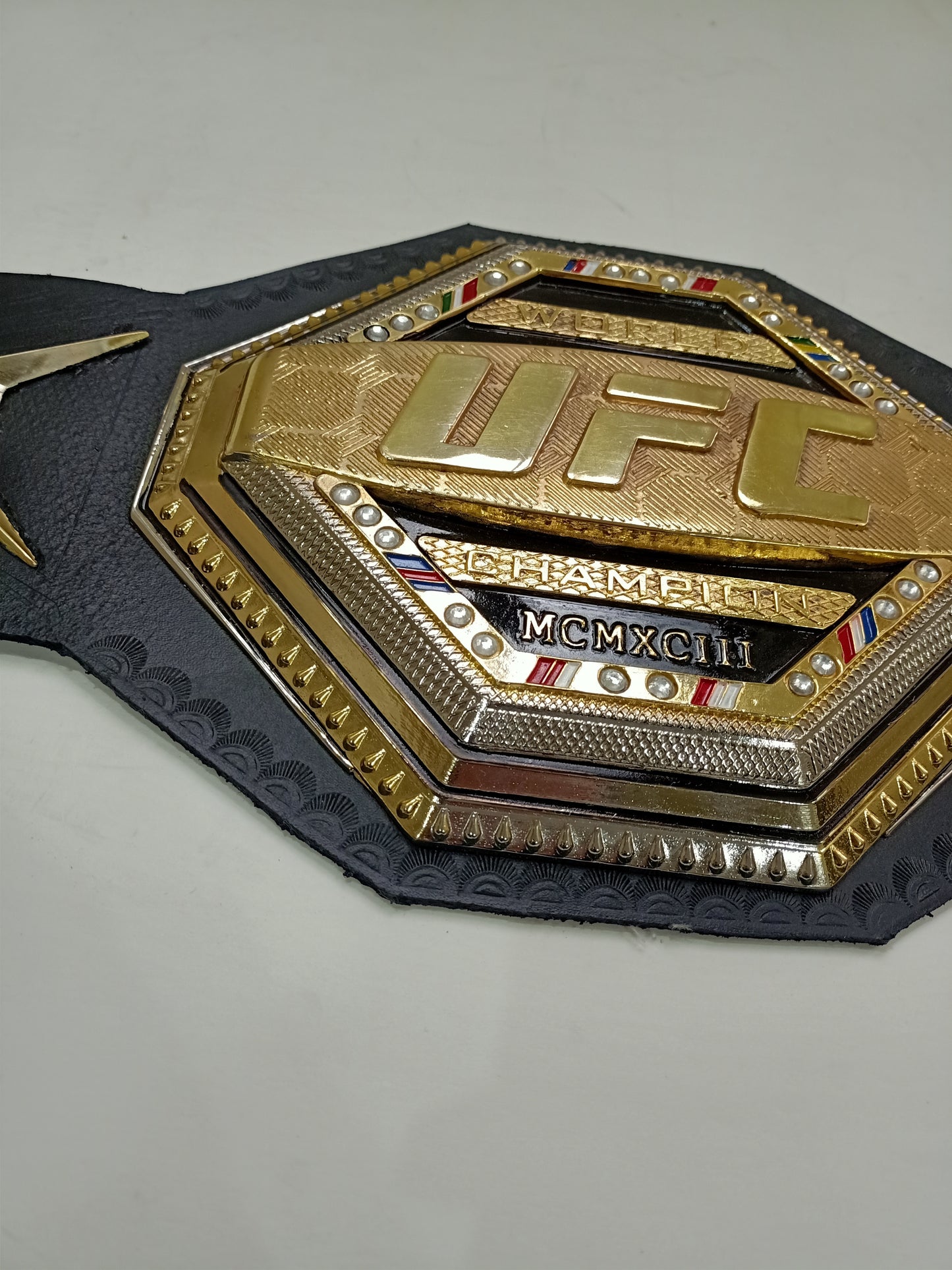 New UFC Legacy Championship Title Belt 3D Design with Steps like Original Belt