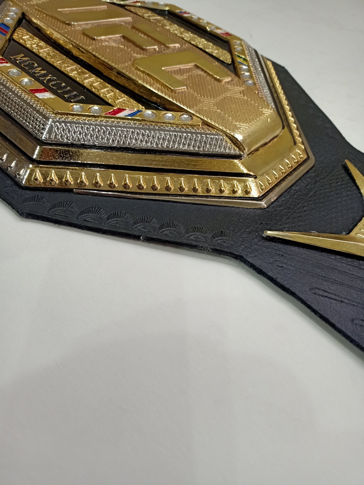 New UFC Legacy Championship Title Belt 3D Design with Steps like Original Belt