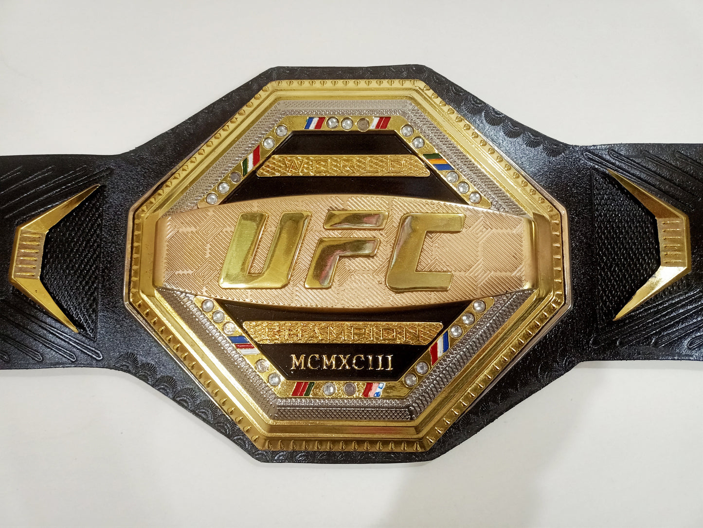 New UFC Legacy Championship Title Belt 3D Design with Steps like Original Belt