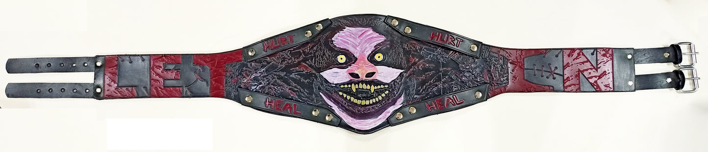 WWE Fiend Leather Championship Title Belt Best Halloween Gift