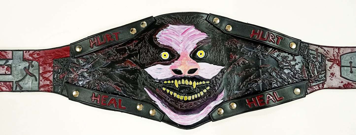 WWE Fiend Leather Championship Title Belt Best Halloween Gift