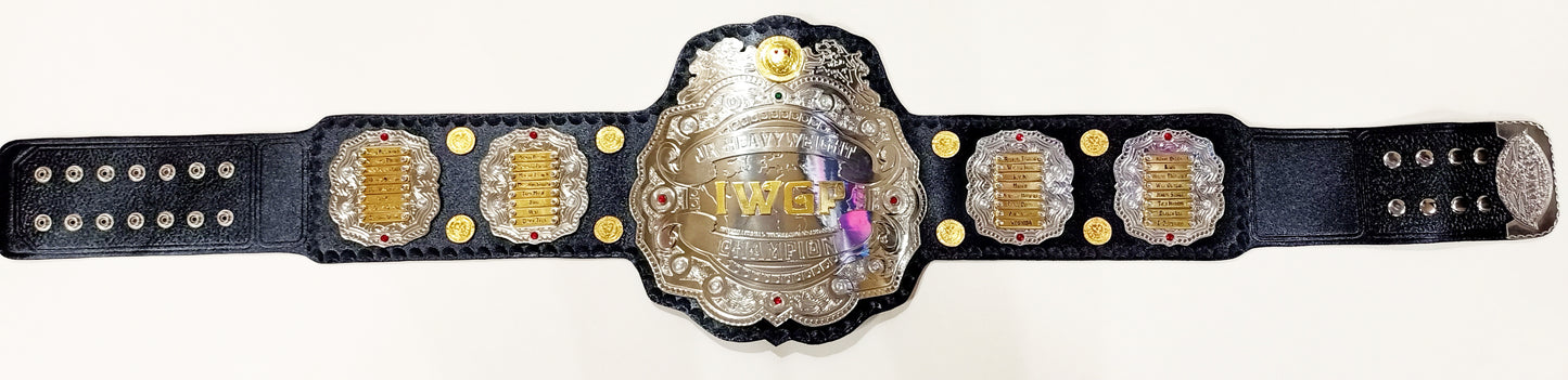 IWGP Jr Championship Title Belt Multi Layer Genuine Leather