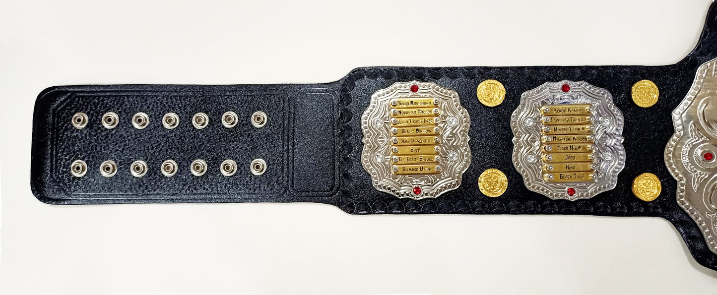 IWGP Jr Championship Title Belt Multi Layer Genuine Leather