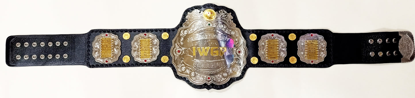 IWGP Jr Championship Title Belt Multi Layer Genuine Leather