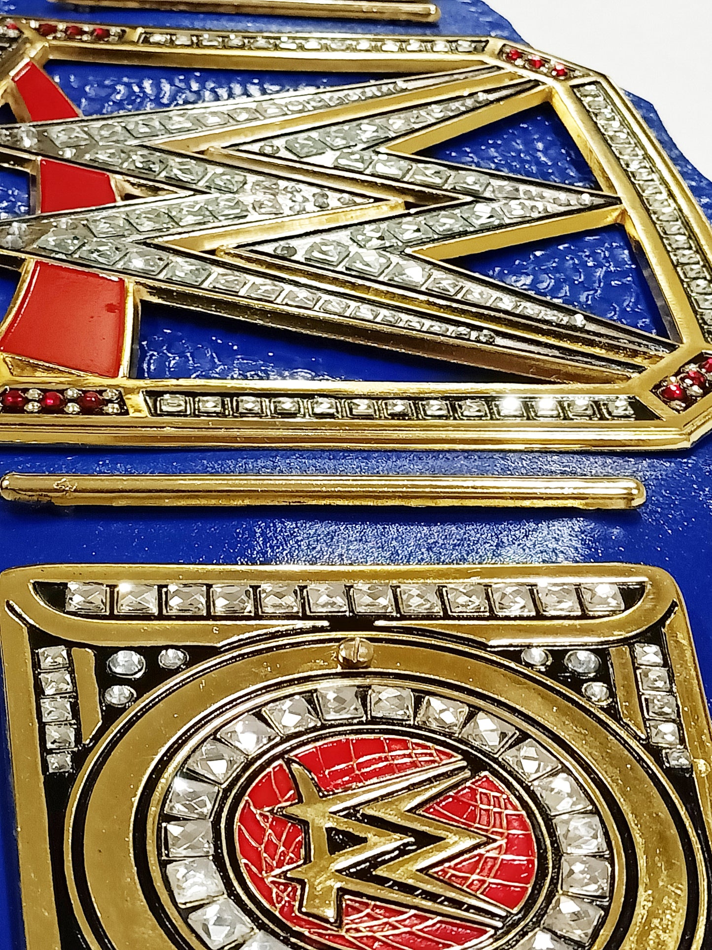 WWE Universal Blue Championship Title Belt 3D